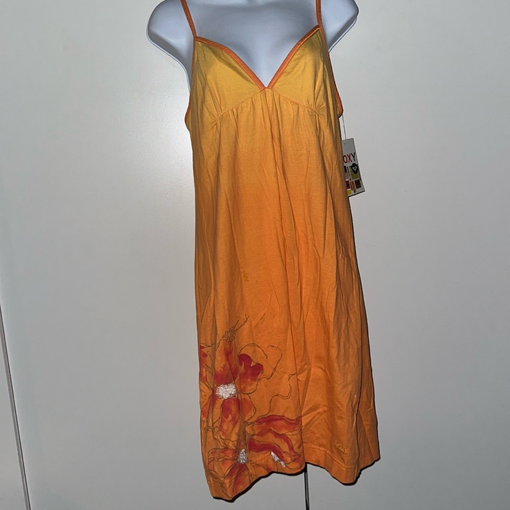 Orange Roxy dress
